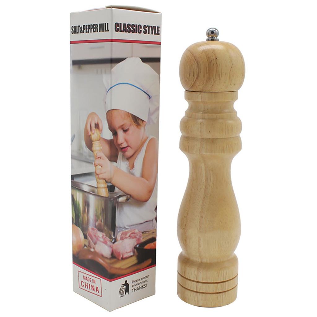 Wooden Pepper Grinder Pepper Mill Manual -Grinder Kitchen Tools