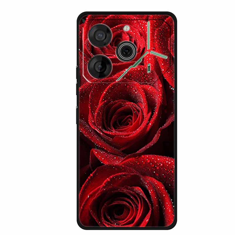 For Tecno Pova 6 Pro Case Luxury TPU Silicone Soft Back Cover Phone Cases for Tecno Pova 6Pro LI9 Shockproof Cute Lovely fundas