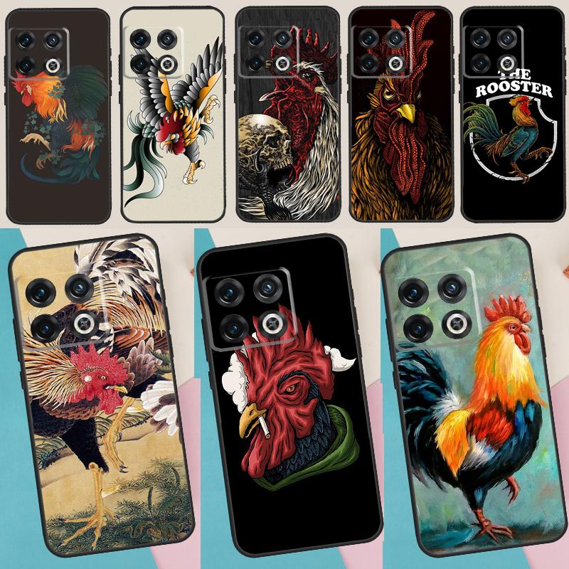 Hahn Hahn Hühnchen Hülle Für OnePlus Nord 4 CE 3 2 Lite N30 N20 N10 OnePlus 13 12 11 10 Pro 10T 8T 12R 13R Hülle