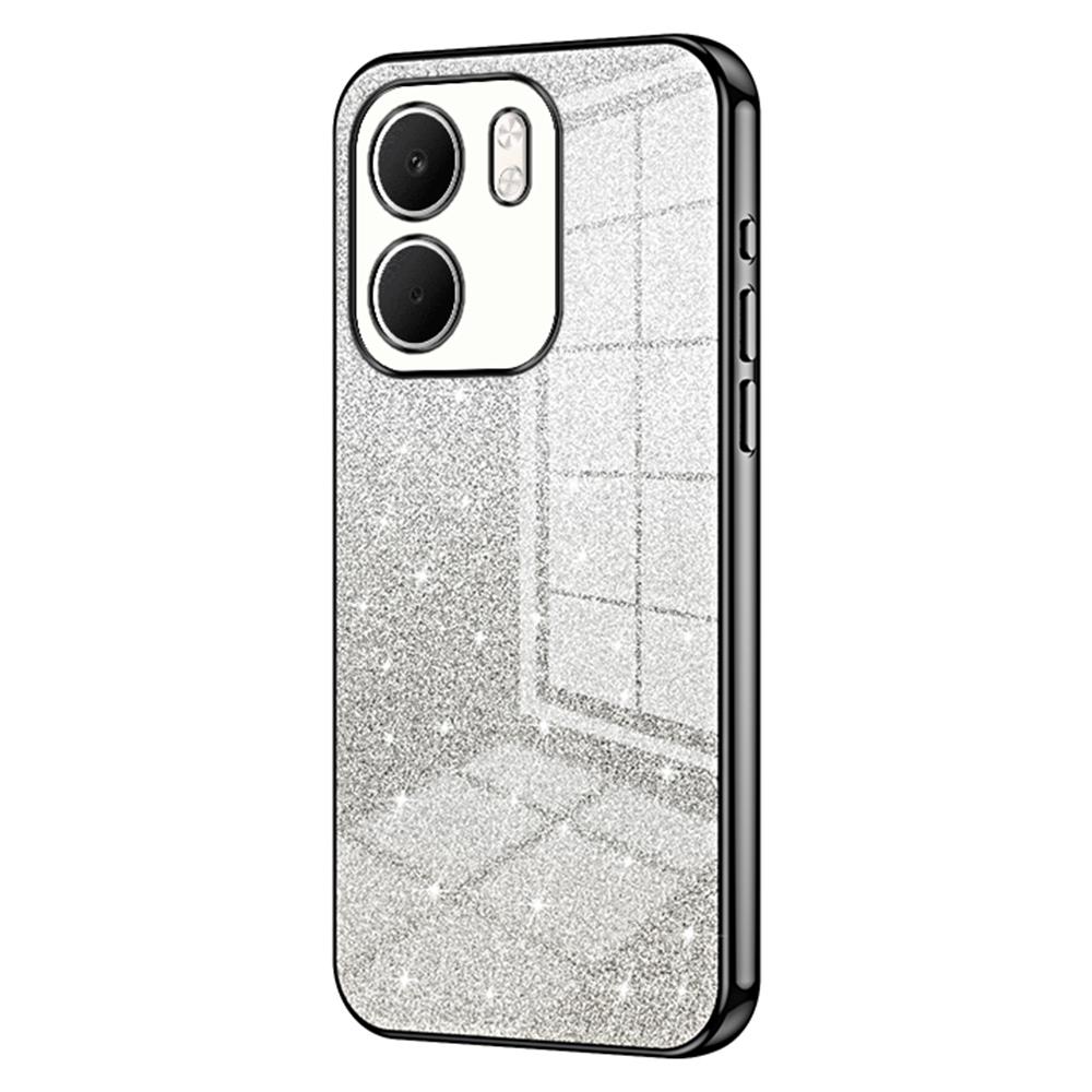 

Для Oppo A5x 5G Чохол Гальванічне покриття Градієнт Блискітки TPU Чохол для телефону H