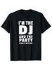 T-shirt DJ Homme 180g 100% Coton - « C'est Moi le DJ et la Fête Commence avec Moi » Gr