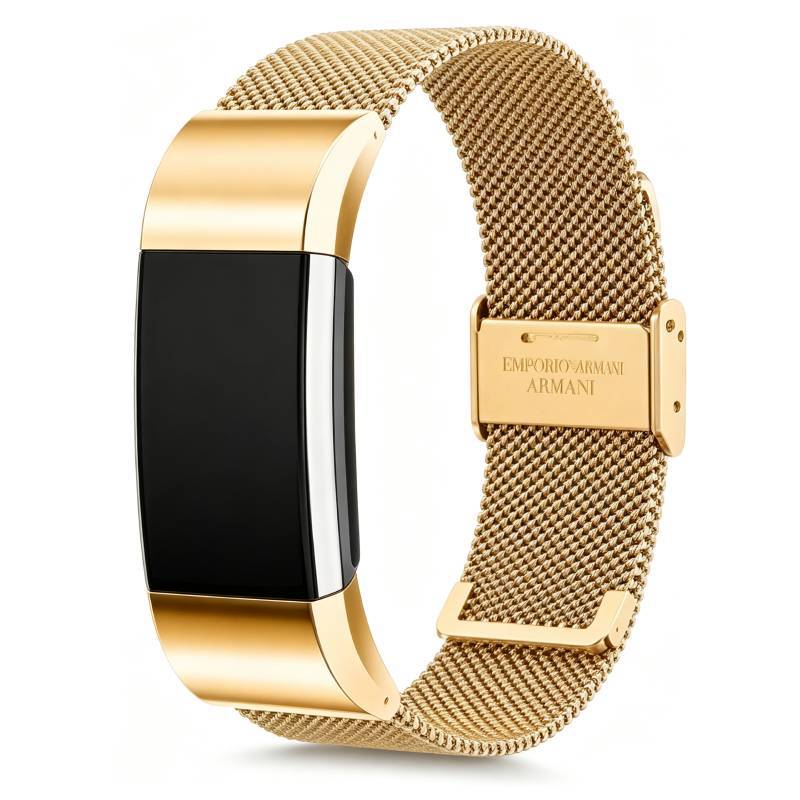 Fitbit Charge 2 Edelstahl-Armband mit verstellbarer Passform für den täglichen Gebrauch