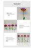 Ornements de Jardin de Roses en Fer Forgé pour la Décoration de Balcon et de Cour