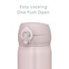 Thermos Vacuum Insulated Portable Mug 0.5L Beige Pink Easy Clean Detachable Drinking Spout Lightweight One-Touch Open Stainless Bottle Insulation BEP