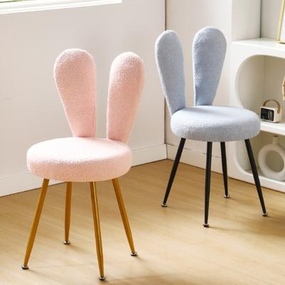Moderne Runde Stühle Rückenlehne Schminkschuhwechselhocker Mädchen Luxuriöses Schlafzimmer Kommode Maniküre Hocker Wohnmöbel