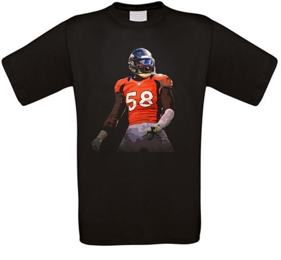 Di Miller Denver Football Americano T-Shirt S