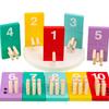 Montessori Telleramme Matematikkleke Barn Tellestikker Tallmatching Fargegjenkjenning Sensorisk Pedagogisk Leke for Barn
