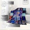 1pc Flannel Frozen Elsa Bedding Throw Blanket Sofa Coverlet