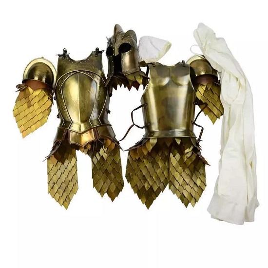 Kostým Brnění Horní poloviny těla Královské gardy Brnění Kostým Královské gardy Ocelové brnění pro LARP Rekonstrukci Rytířské Halloweenské brnění