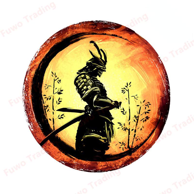 

Модные крутые автомобильные наклейки Самурайская мода Виниловая наклейка Водонепроницаемая Окно Мотоцикл Фургон Бампер Грузовик Ноутбук Декор ПВХ 13cm