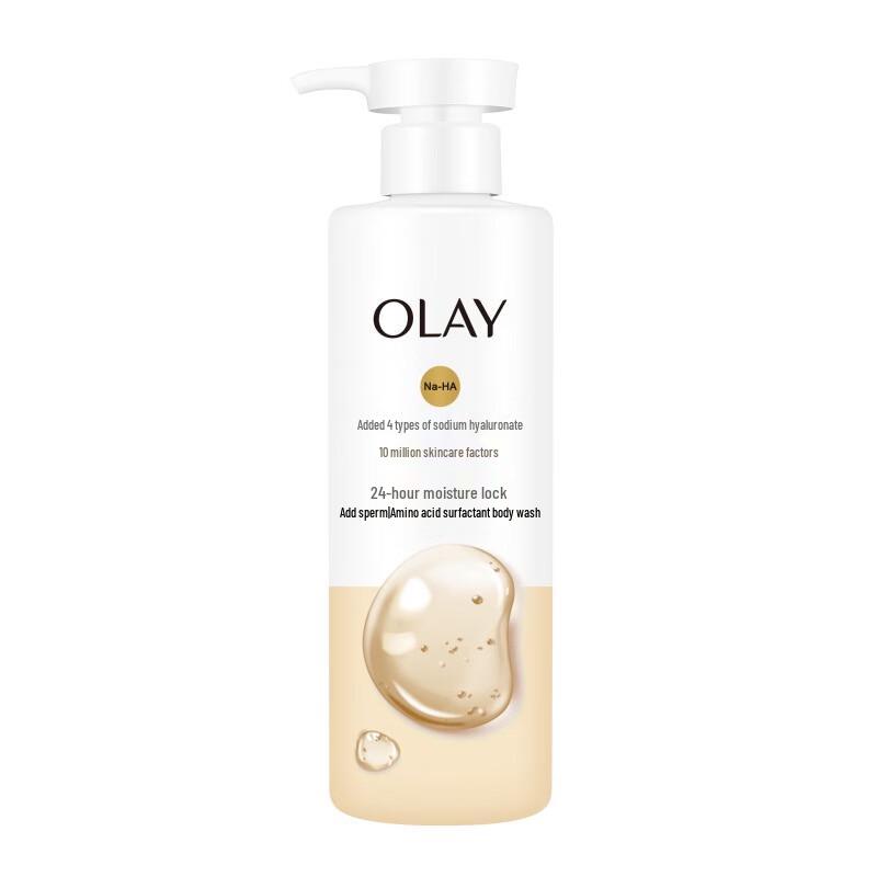 Olay 24H Moisture Lock Body Wash, Coconut Milk Scent