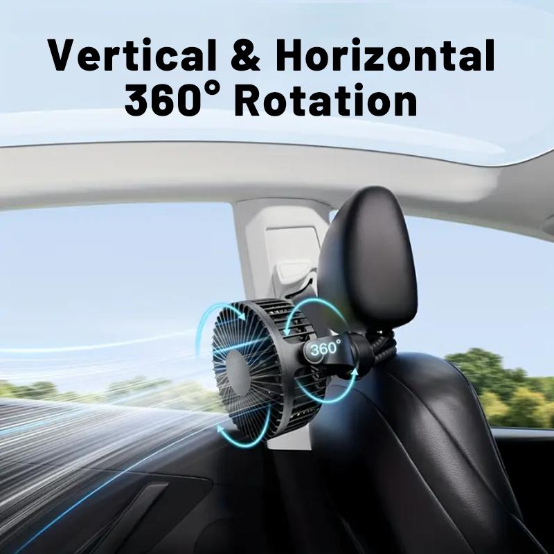 Fan for Cart Stroller Fans Multi Functional Student Baby USB 3 Speeds Rechargeable Lithium Battery Octopus Mini Fan