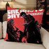 Classic Anime cushion cover Living Room Headboard Bedroom Office Cushion Cushion Sofa Nap Time S-Sakamoto Days 2025 Pillow Case