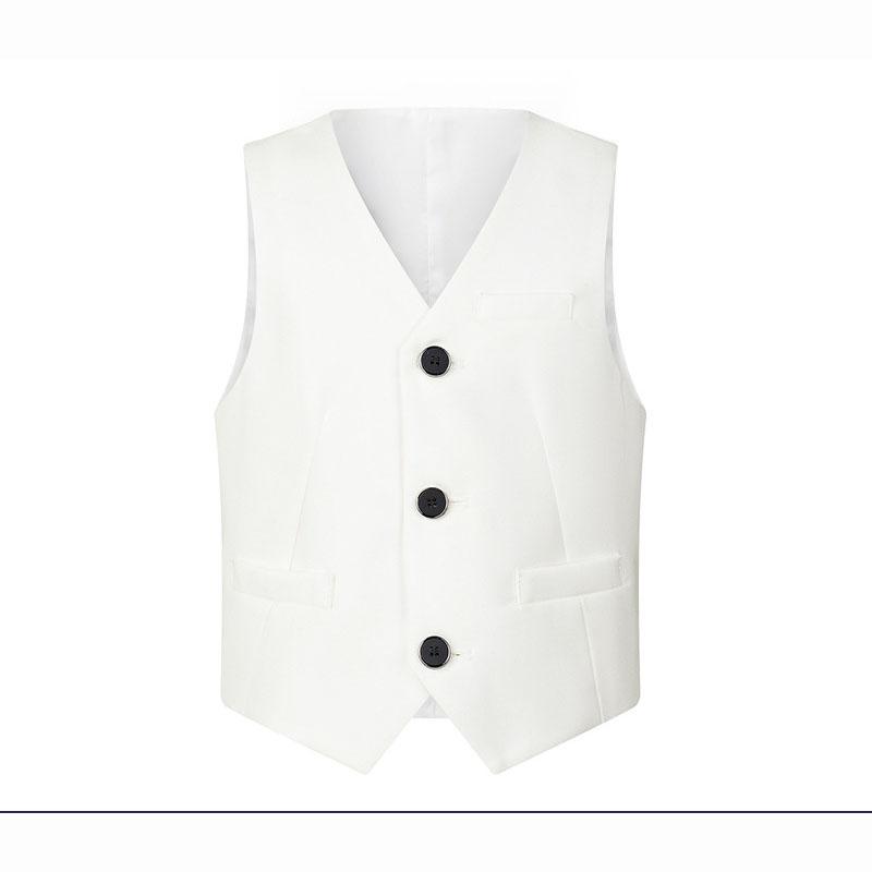 Boys Dress Suit Kids Blazer Toddler Wedding Formal Piano Performance Waistcoats Children School Party