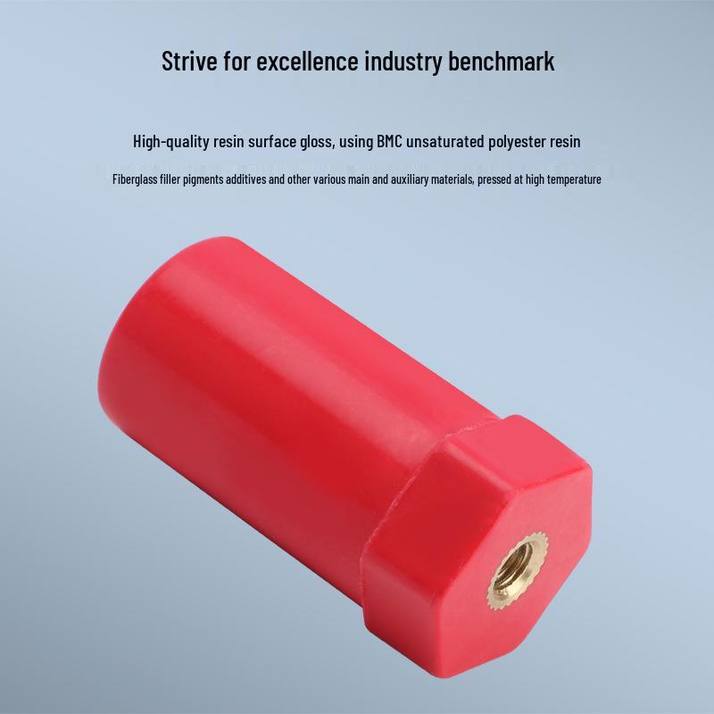 JYZ Energy Hexagonal Insulating Post: Environment-Friendly, Flame-Retardant Nut (10/12/14/16 Series)