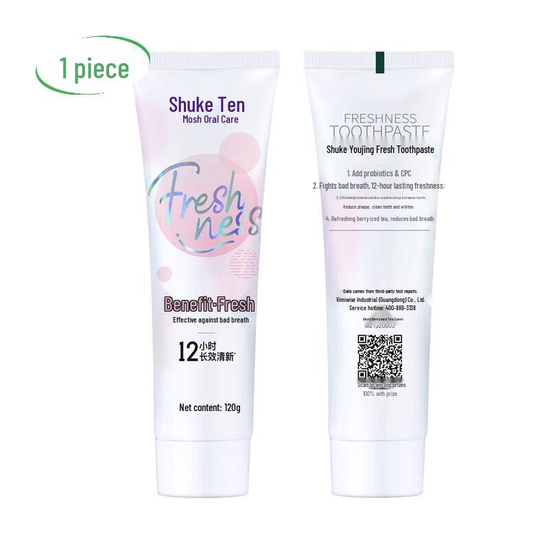 

Shuke Probiotic Fresh Breath & Gum Care Toothpaste