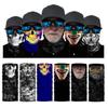 Skeleton Sports Outdoor Bib Cycling Mask Sun  Neck Sleeve Seamless Mask Headscarf