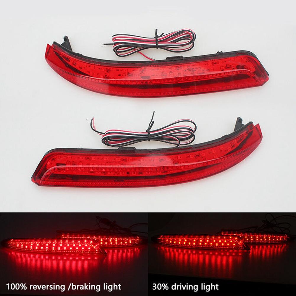 LED Car Rear Bumper Reflector Light Brake Signal Backup Stop Tail Light For Nissan Almera Bluebird Sylphy 2009 2010 2011