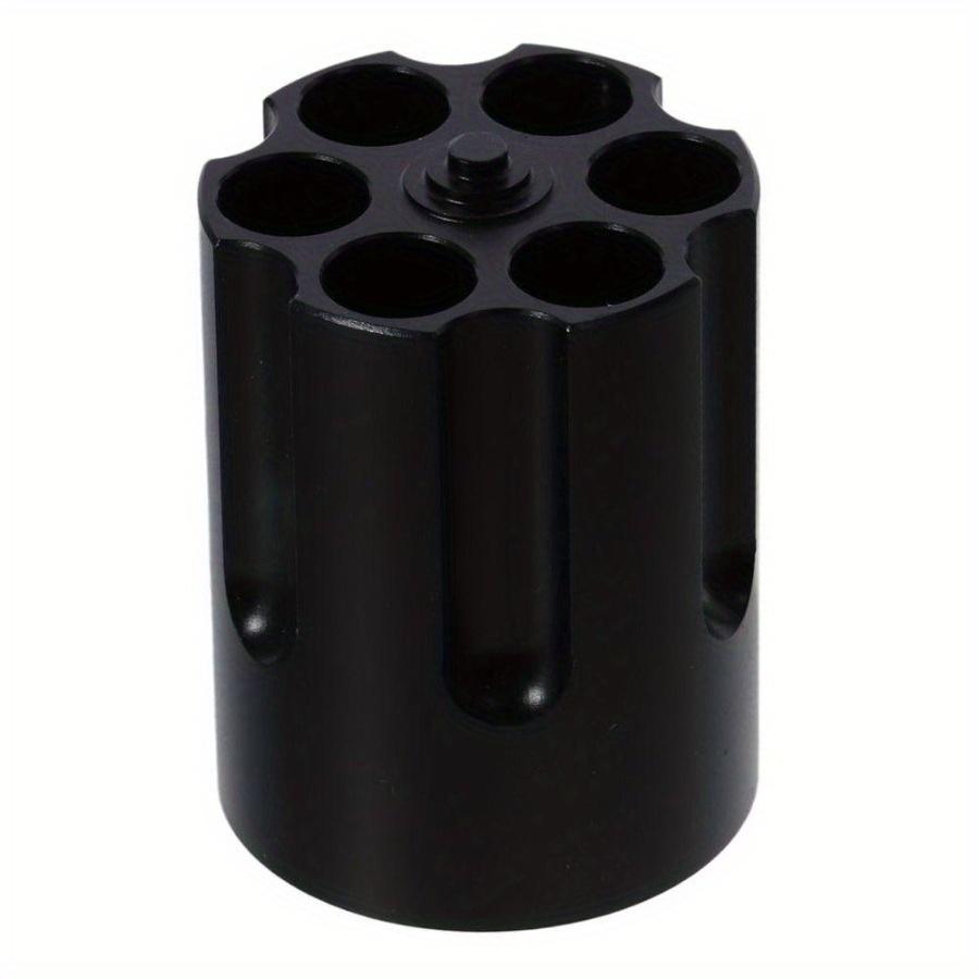 

Подставка для ручек в виде футбольного мяча, креативная цилиндрическая многофункциональная металлическая коробка для хранения, портативная подставка для карандашей, отверстия для кистей для рисования чёрный