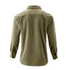 Men's Corduroy Shirt Slim Fit Long Sleeve Button Down Casual Business Shirt Two Chest Pockets Classic Collar Soft Fabric