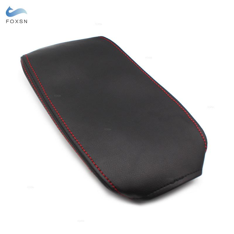 For VW Golf 6 VI MK6 2010 2011 2012 2013 Car Center Control Arm Rest Console Armrest Pad Microfiber Leather Cover