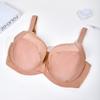 Spodní prádlo velkých velikostí pro ženy s velkými prsy, malá velikost proti povisání, nařasená prodyšná síťovina, velký košíček, podprsenka pro 200 catties