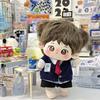Tulip Idol Plush Doll Clothes Plaid 20cm Cotton Doll Outfit Preppy Cotton Doll‘s Clothes  Kids