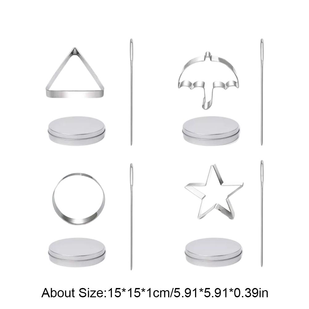 12pcs/set Squid Sugar Cookie Cutter Multifunction Interesting Korean Cookies Game Tools Perfect Gift for Party Candy Game Molds