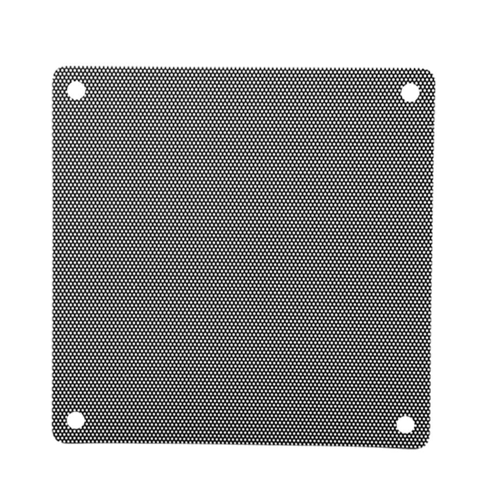 5Pcs 12*12cm PC Computer PVC Fan Cover Dust proof Storage Bag Black