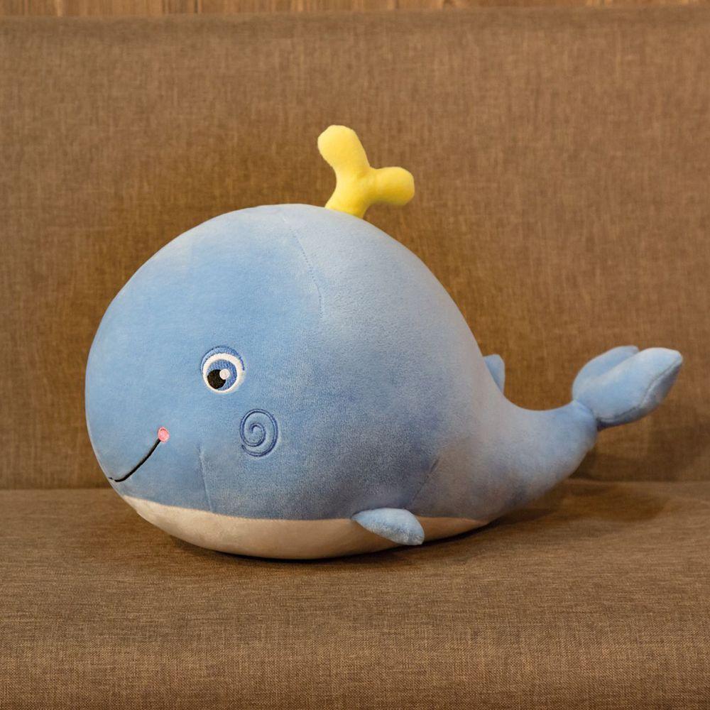 Soft Whale Pillow Home Decor Whale  Plush Doll Stuffed Animals Whale Plush Toy Whale Stuffed Toy
