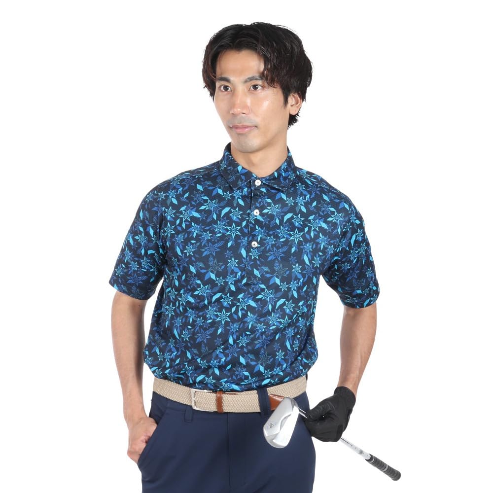 

[Bridgestone Golf] Golf Shirt, Short Sleeve Shirt 3GA04A, Men s NA
