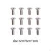 Brake Disc Rotor Bolts Screws Replace Durable 93600-06014- Stainless Steel Accessories Replaces for