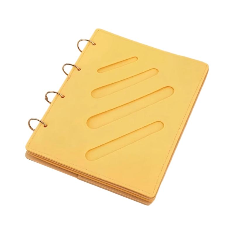 Portable Hair Jewelry Display Case Felt Texture for Kids Accessories Felt Organizers Book with Multiple Storage Pockets