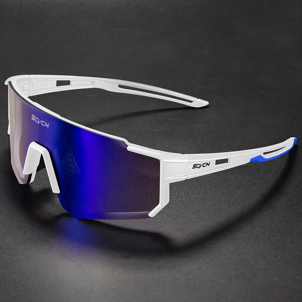 SCVCN Fashion Cycling Glasses Bike Baseball Sunglasses for Men UV400 Sports MTB Outdoor Goggles Bicycle Women Sunglasses Riding