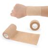 5 Pcs 2.5/5/7.5/10cm Self Adhesive Elastic Bandage Cohesive Non-woven Wraps Tape Disposable for Sports Fixing Finger Wrist Leg