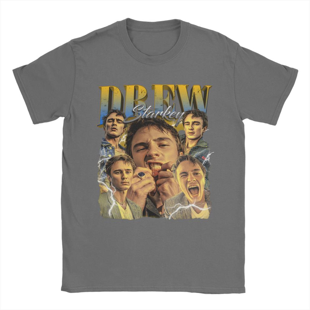 Drew Starkey Unisex T Shirt Novelty Tee Shirt Short Sleeve Crew Neck Tshirt Pure Cotton Plus Size Tops