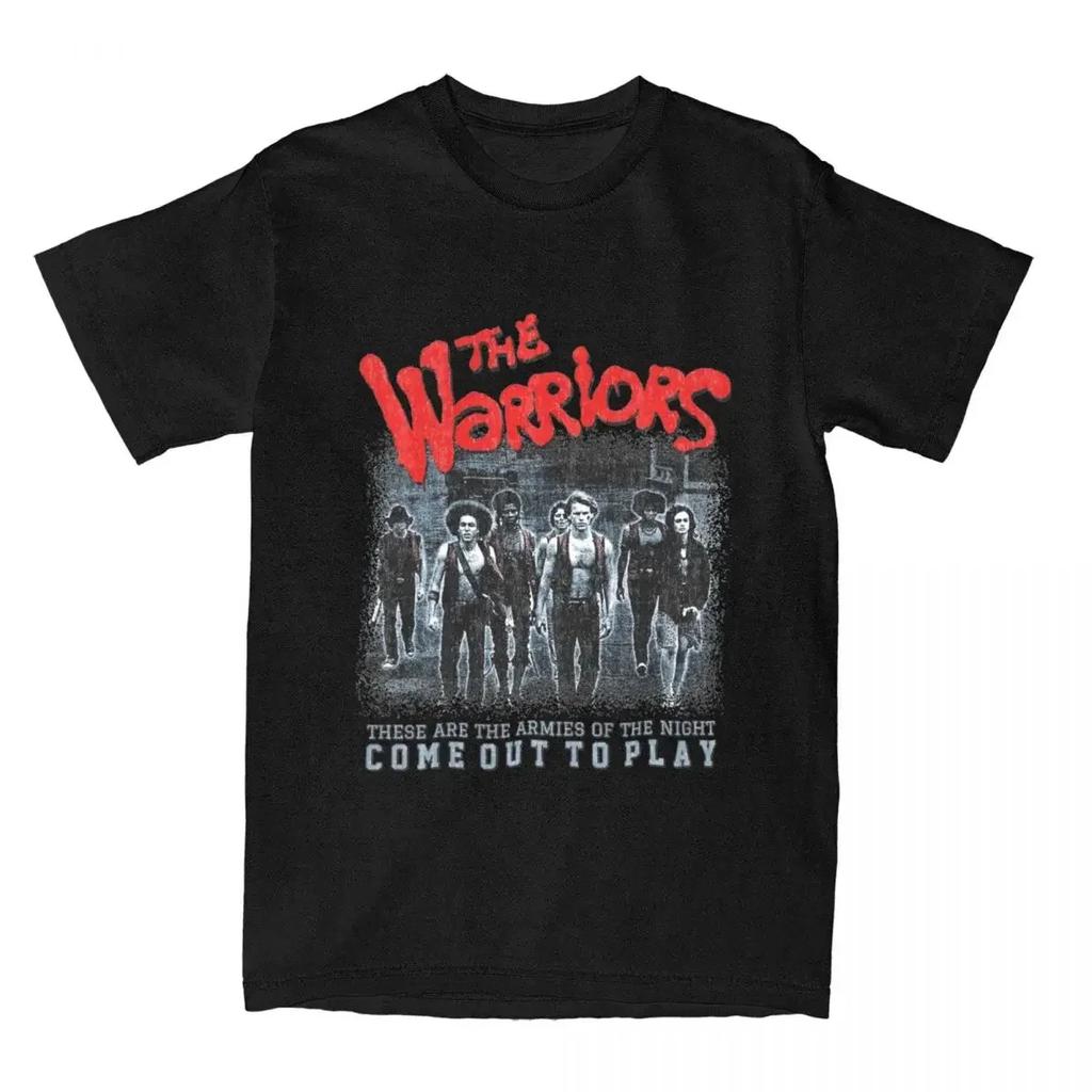 Novelty The Warriors Movie Tshirts For Unisex Women Oneck Short Sleeve Clothes Cotton Summer Top Tee