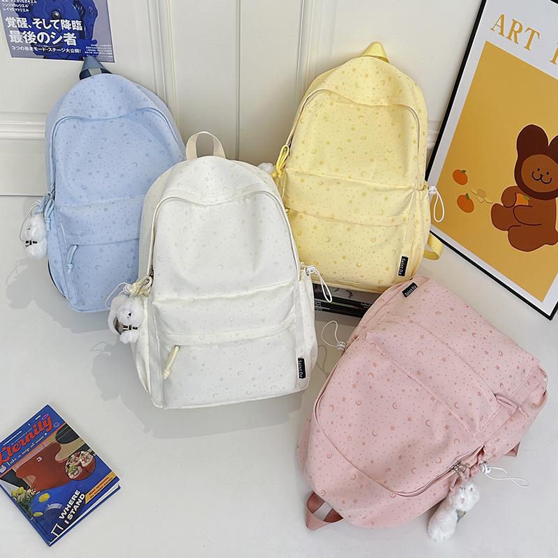 Schoolbag High-value schoolbag for girls, junior high school girls, Japanese ins wind large-capacity backpack, cute leisure travel backpack