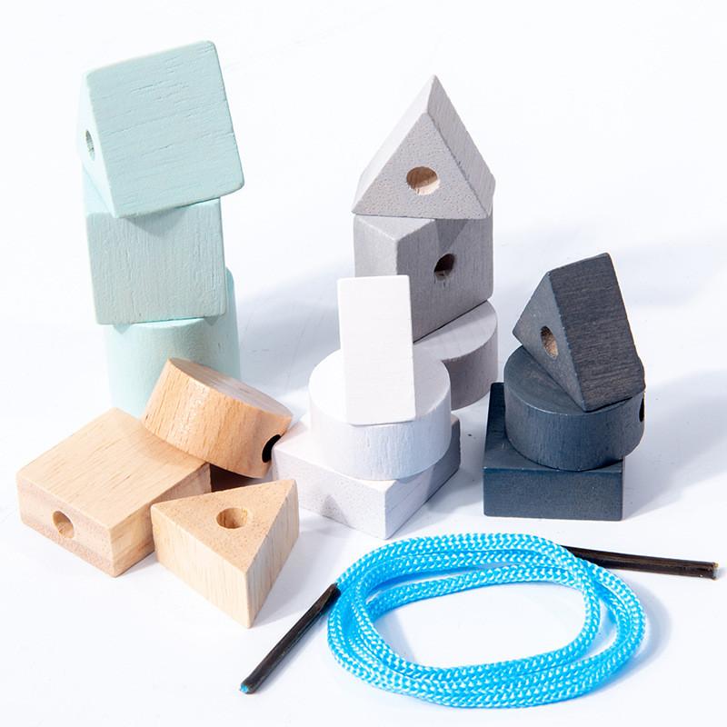 Tangram Gomoku Puzzle Building Blocks Iron Boxes Children Early Toys Education