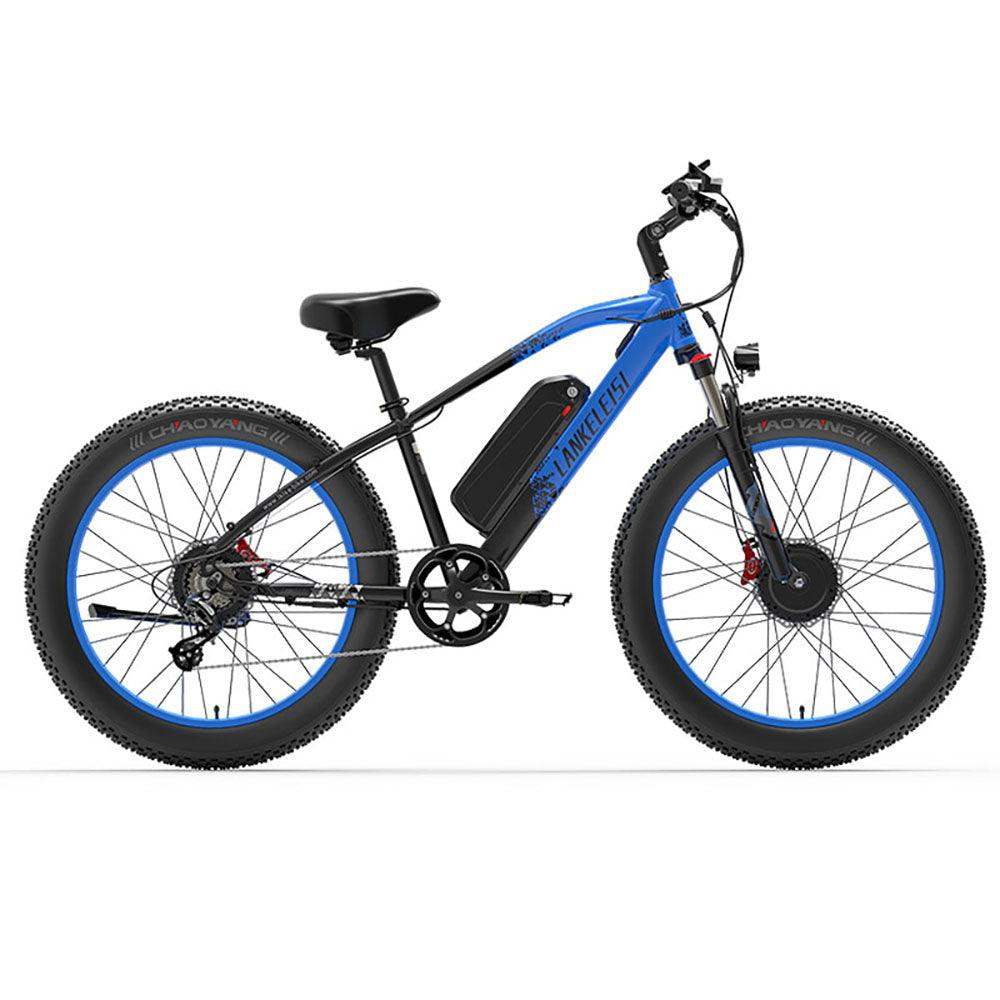 Elektrisches Fahrrad Lankeleisi Mg740 Plus 26" 1000Wx2 Motor All Terrain E-Bike 48V 20AH Maximale Reichweite 150km Zuladung 150kg