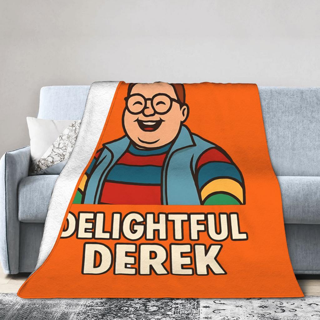 Восхитительные пледы Derek Фланелевые легкие пледы для кровати спальни одеяло