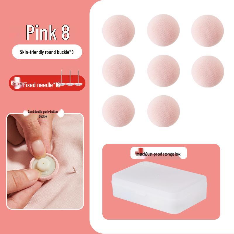 Mushroom Cotton Anti-Run Quilt Clips - Invisible Duvet Cover Safety Buckles