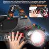Headlamp Rechargeable, 900000High LM Super Bright with 5 Modes, Motion Sensor Head Lamp Batteries Included, Waterproof Headlamps for Camping Hunting