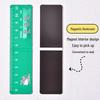 Creative Cartoon Magnetic Bookmark & Ruler - Cute and Inspirational Folding Page Clip