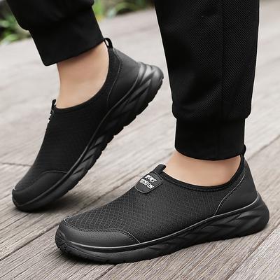 Summer Large Size 47 New One-pedal Breathable Cover Foot Walking Mesh Shoes Lightweight Men's Casual Shoes