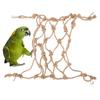 Hemp Rope Parrot Bird Climbing Net Hanging Rope Net Swing Play Rope Ladder Chew Toy (Small)