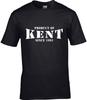 Product Of English Counties Mens T-Shirt Place Birthday Gift Place Name Any Year Unisex T-Shirt