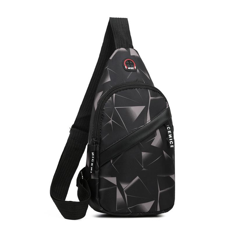 Chest Bag Men's Crossbody Bag Lightweight Outdoor Sports and Leisure Couple Backpack Shoulder Bag