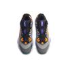 New LiNing Power 6 Cushioning Anti Slip And Wear Resistant Mid Top Basketball Shoes Orange Purple Gray ABAP067-1