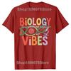 Funny Cell Microscope Biology Teacher School Graphic Tshirts Men Fashion Casual Tshirt 100 Cotton Loose Oversized T Shirt